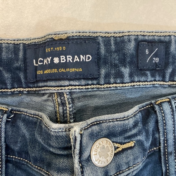 Lucky Brand Ava Skinny Jeans size 6 - Picture 3 of 10